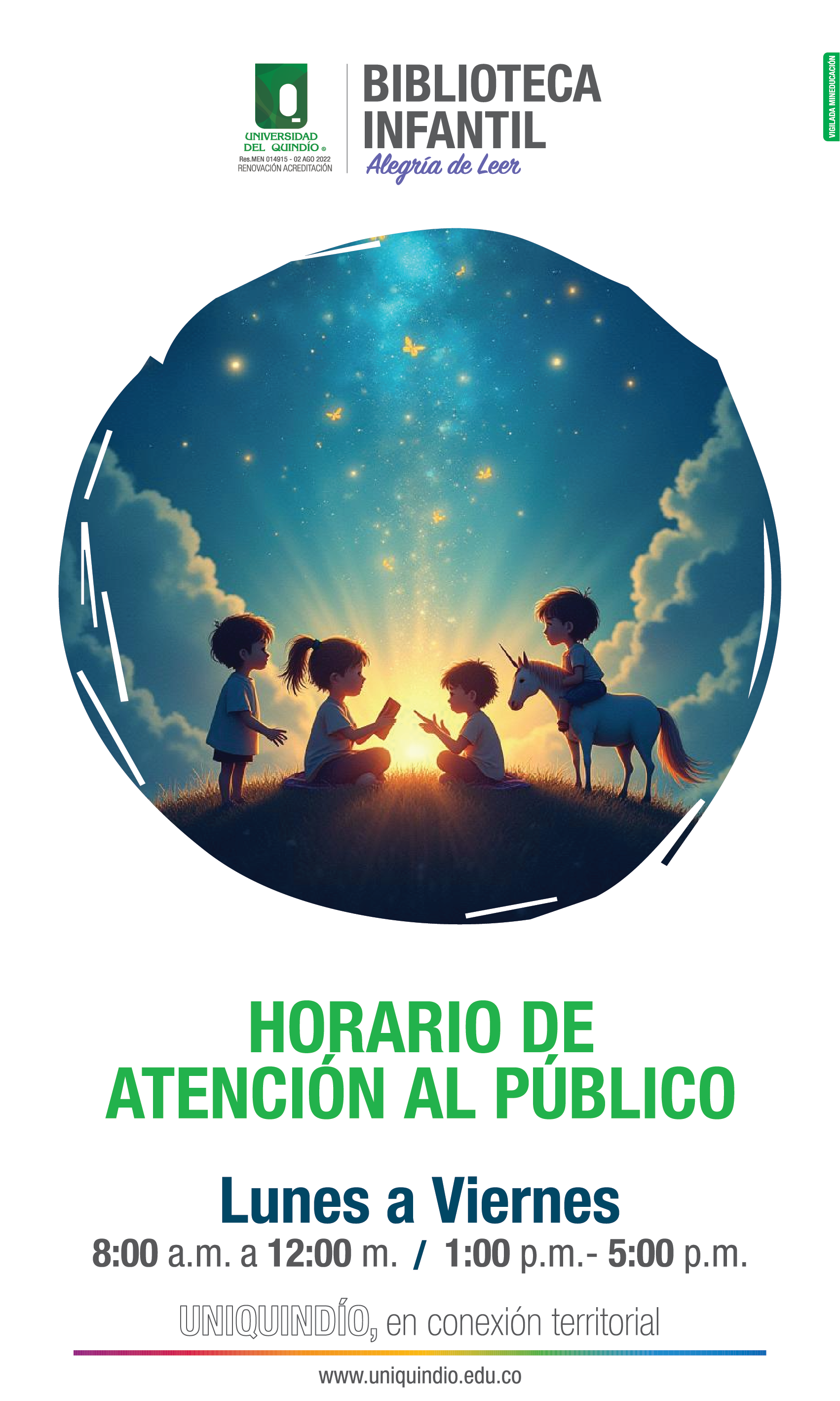 Programacion Biblioteca infantil